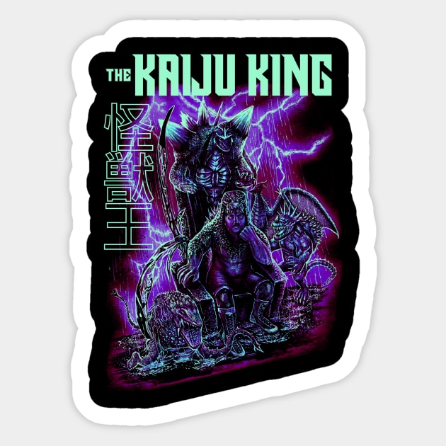 The Kaiju King Sticker by Capone's Speakeasy